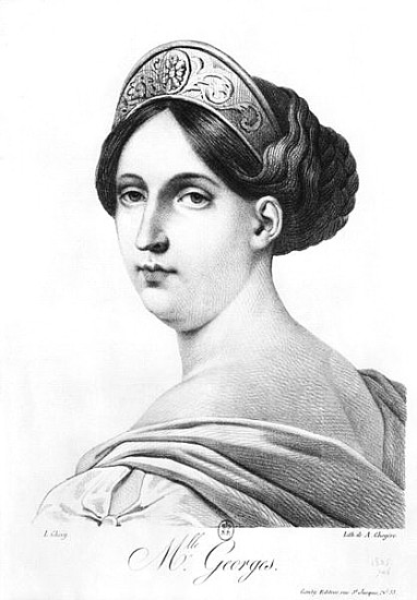 Mademoiselle George von (after) Philippe Chery