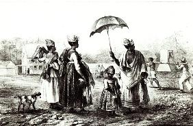 Traders with Children, from ''Voyage a Surinam'',1839