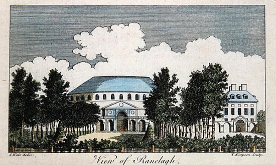 View of Ranelagh von (after) Samuel Wale