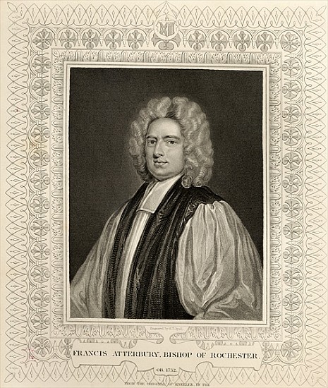 Francis Atterbury, Bishop of Rochester von (after) Sir Godfrey Kneller