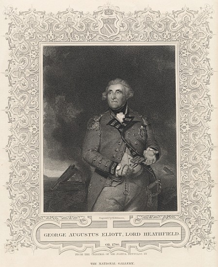 George Augustus Eliott, 1st Baron Heathfield von (after) Sir Joshua Reynolds