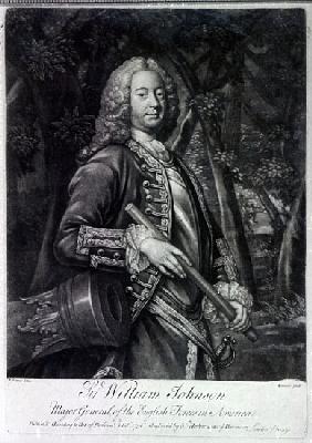 Sir William Johnson; engraved by Charles Spooner