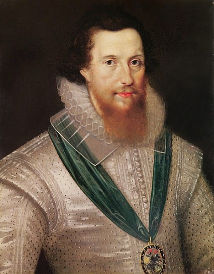 Portrait of Robert Devereux (1566-1601) c.1596 von (after) the Younger Gheeraerts Marcus