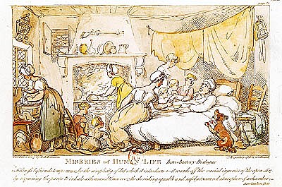 Miseries of Human Life: Introductory Dialogue, published R. Ackermann von (after) Thomas Rowlandson