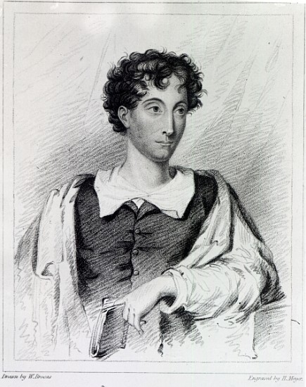Reverend Charles Robert Maturin; engraved by Henry Meyer von (after) William Brocas