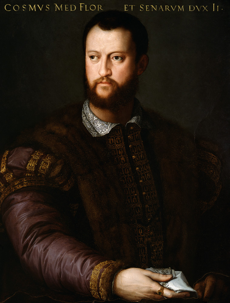 Cosimo I de  Medici  von Agnolo Bronzino