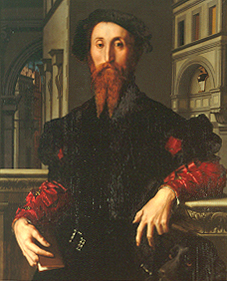 Bildnis des Bartolomeo Panciatichi von Agnolo Bronzino