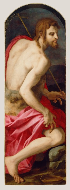 Der Heilige Johannes der Täufer von Agnolo Bronzino