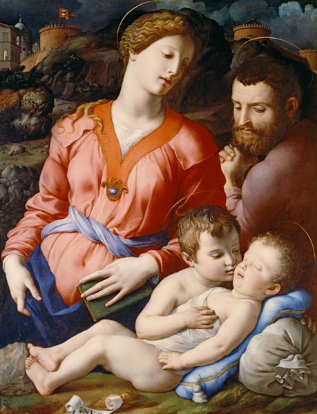 Holy Family & John von Agnolo Bronzino