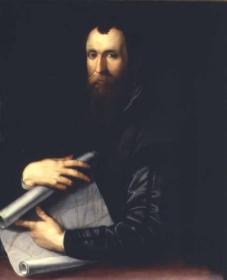 Portrait of the engineer Luca Martini von Agnolo Bronzino