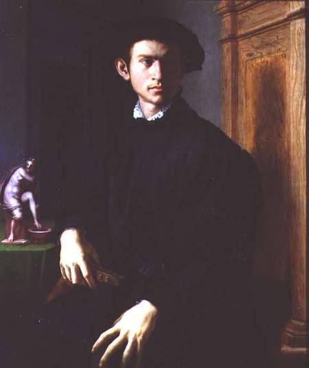 Portrait of a young Man von Agnolo Bronzino