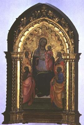 Madonna of Humility (tempera on panel) 19th