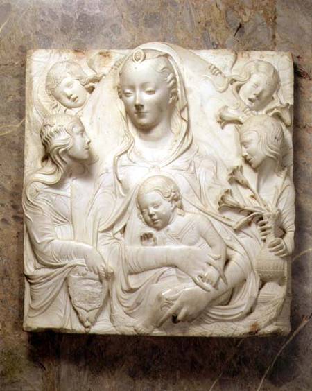 Madonna and Child with Four Angels von Agostino di Duccio