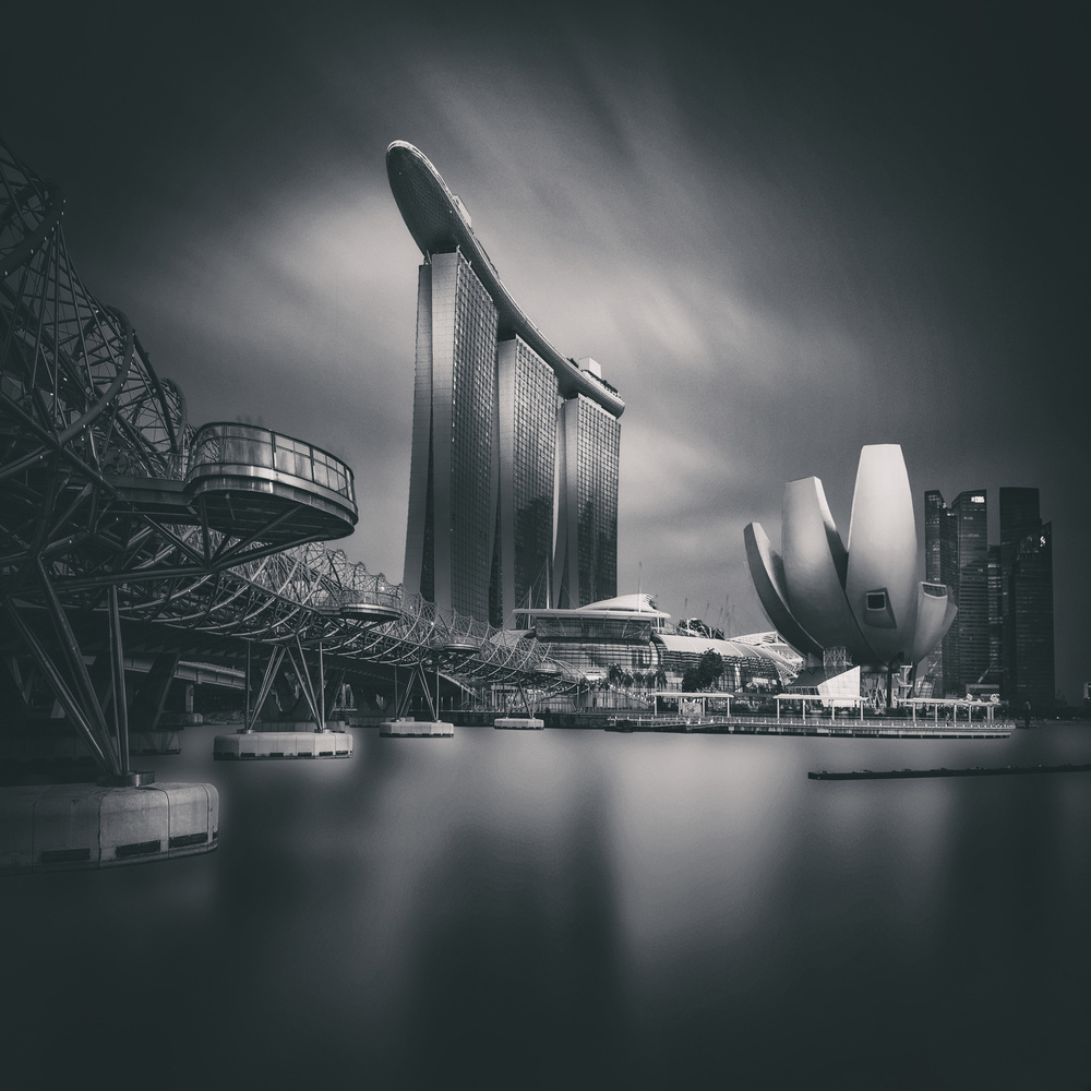 Skyline von Singapur von Ahmed Thabet