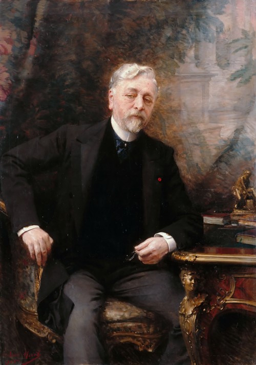 Porträt von Gustave Eiffel (1832-1923) von Aimé Nicolas Morot