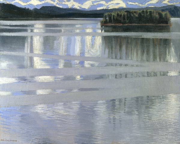 Der Keitele See von Akseli V. Gallén-Kallela