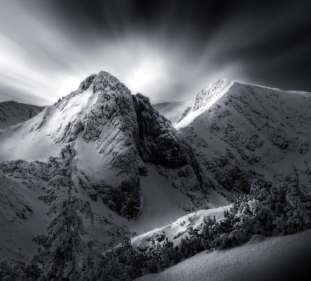 Winter im Rila-Gebirge