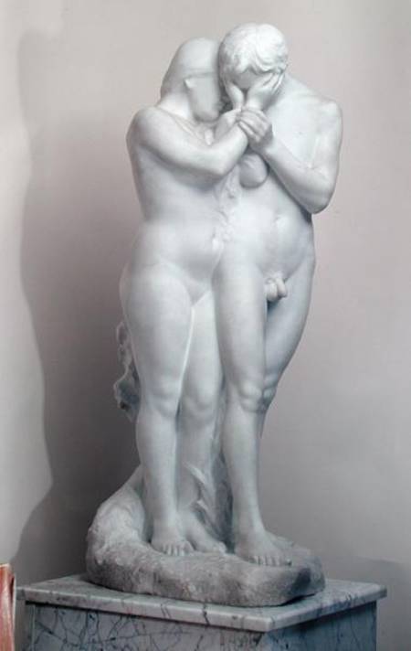 Adam and Eve von Albert Bartholome