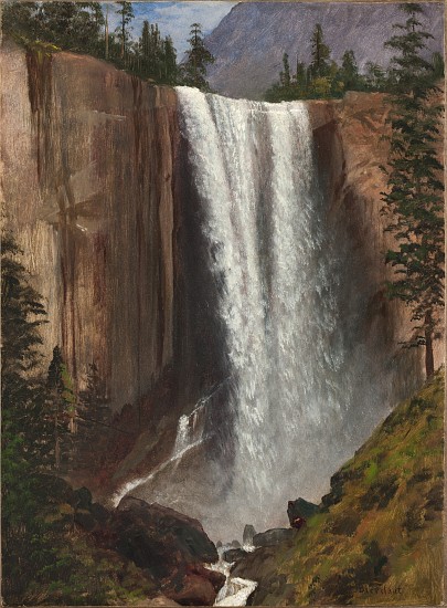 Vernal Falls von Albert Bierstadt