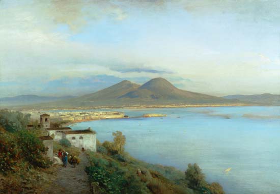 Bucht von Neapel von Albert Flamm