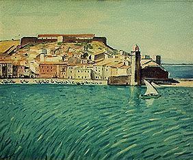 Blick auf Collioure