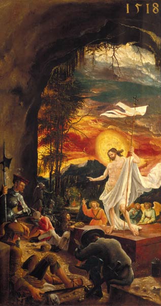 Auferstehung Christi von Albrecht Altdorfer