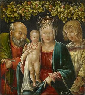 Heilige Familie mit dem Heiligen Agapitus 1515