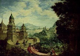 Allegorie Der Bettel sitzt der Hoffart auf der Schleppe 1531