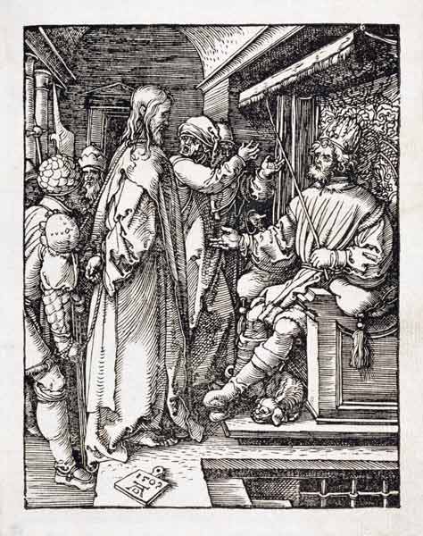 Christus vor Herodes von Albrecht Dürer