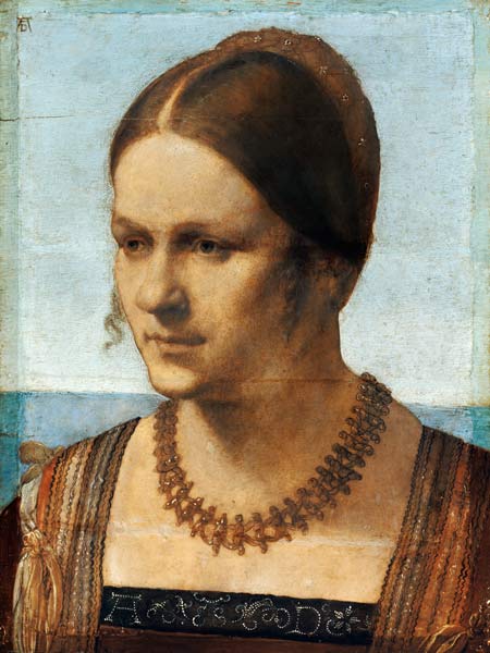 Bildnis einer jungen Venezianerin von Albrecht Dürer