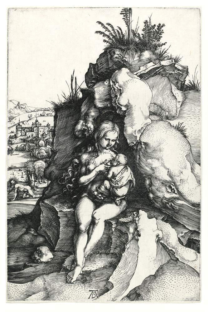 Die Buße des heiligen Johannes Chrysostomus von Albrecht Dürer