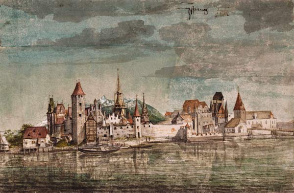Innsbruck von Norden von Albrecht Dürer