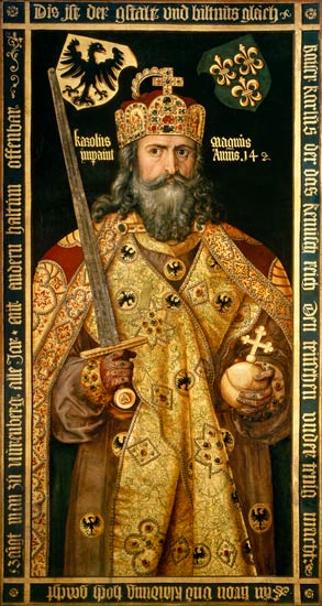 Kaiser Karl der Große, 1511-1512. von Albrecht Dürer
