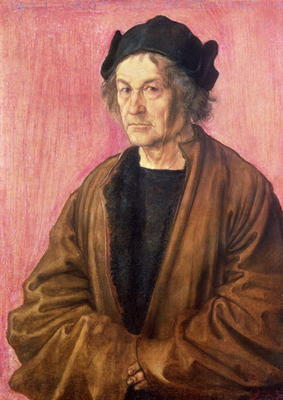 Albrecht Durer's Father, 1497 (panel) von Albrecht Dürer