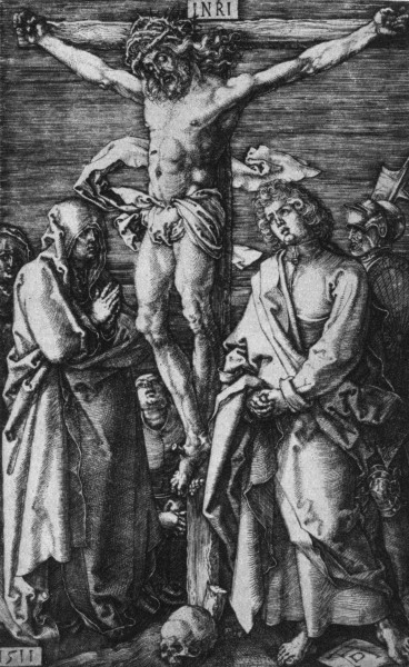 Christ on the Cross / Dürer / 1511 von Albrecht Dürer