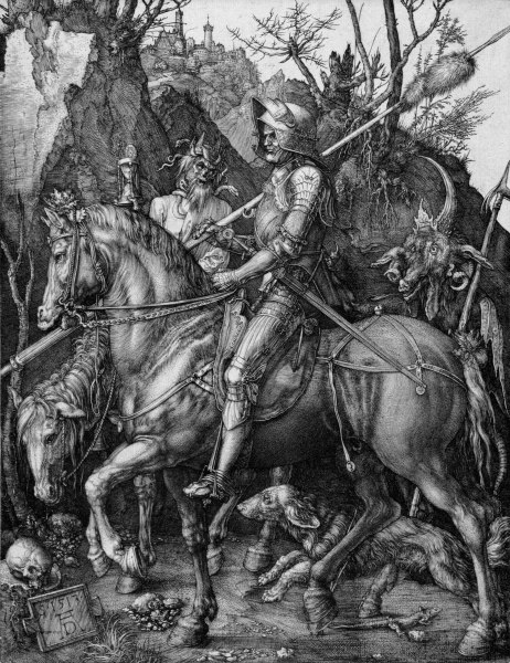 Der Reiter (Ritter, Tod und Teufel) von Albrecht Dürer