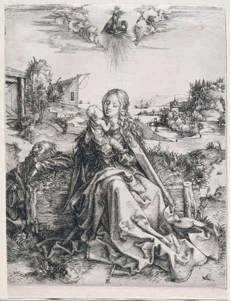 Die Heilige Familie mit der Libelle von Albrecht Dürer