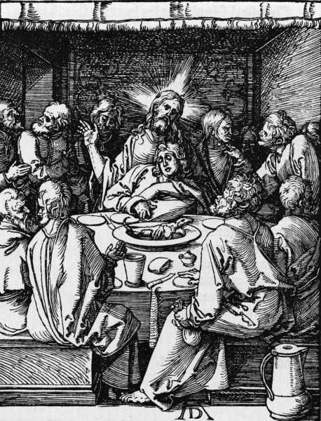 Dürer, Last Supper / fr.: Small Passion von Albrecht Dürer