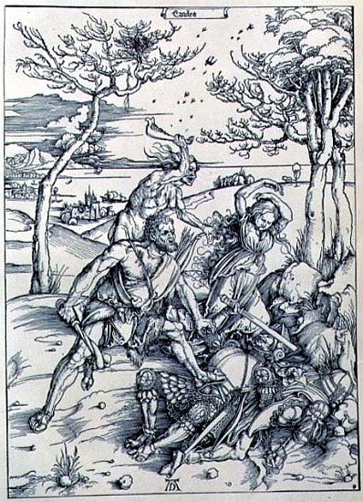 Hercules Killing the Molionides, c.1496/98 von Albrecht Dürer