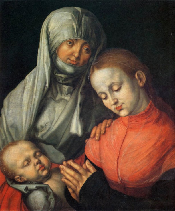 Jungfrau und Kind mit der Heiligen Anna von Albrecht Dürer