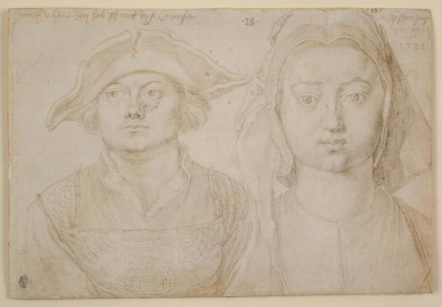 Marx Ulstat; Die schöne Jungfrau zu Antwerpen von Albrecht Dürer