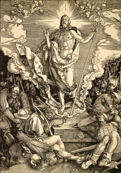 The Resurrection / Dürer / 1511 von Albrecht Dürer