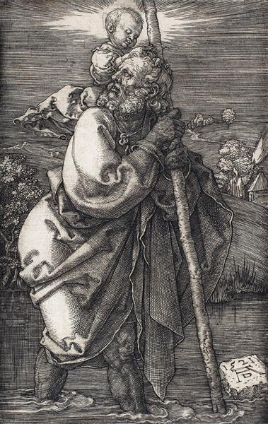 Saint Christopher Facing Left 1521