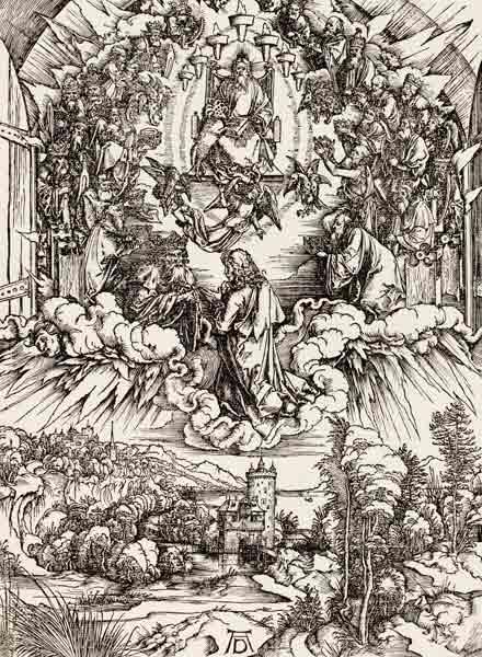 John before God & the Elders / Dürer