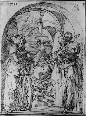 Maria mit Kind und Heiligen 1511