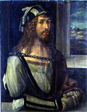 Study for Self Portrait with a Glove c.1498