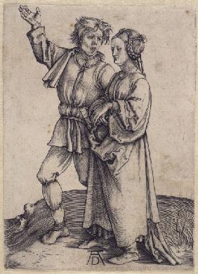 The Farmer and his Wife / Dürer / 1495