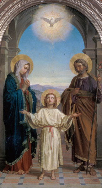 Holy Family von Alessandro Franchi