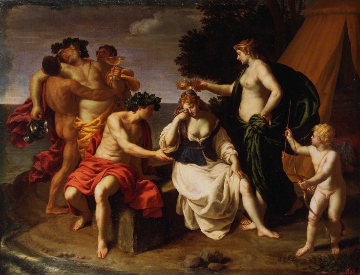 Bacchus und Ariadne von Alessandro Turchi