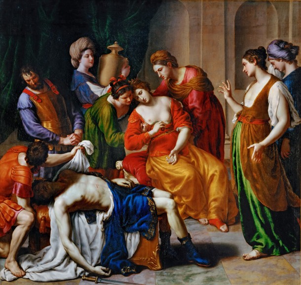 Der Tod der Kleopatra von Alessandro Turchi